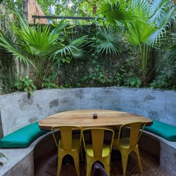 Achara - Best table (on the back patio)