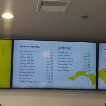 Sunright Tea Studio - Chino - Menu - Bubble Tea Near Me - Chino, California Sunright Tea Studio - Chino - Menu - Bubble Tea Near Me - Chino, California