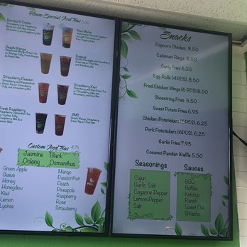 MinTea - They have snacks or food on 04/20/22 - Bubble Tea Near Me - Clovis, California