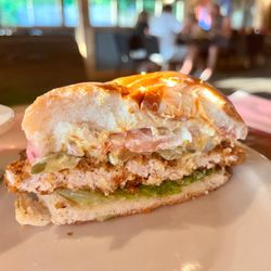 The Oakdale Bar & Grill - Breaded pork tenderloin