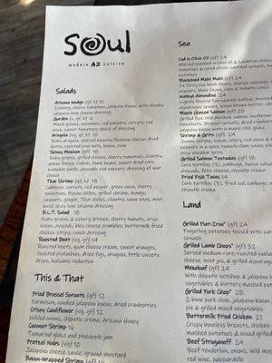 Menu photo 7 Soul Cafe Scottsdale, AZ Menu photo 7 Soul Cafe Scottsdale, AZ