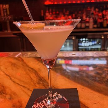 Meehan's Chophouse - Black Cherry Lemon Drop Martini - Steakhouses Near Me - Mansfield, Texas