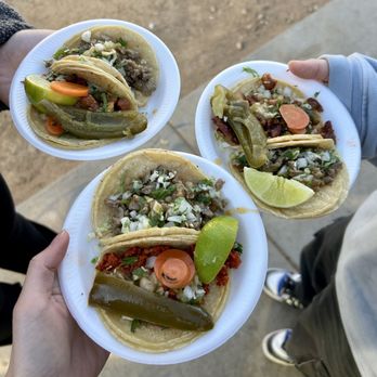 Tacos El Chavito - 3 asada, 2 adobada, 1 chorizo - Food Trucks Near Me - Huntington Beach, California Tacos El Chavito - 3 asada, 2 adobada, 1 chorizo - Food Trucks Near Me - Huntington Beach, California