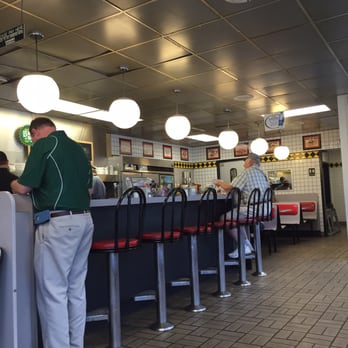 Waffle House - customers at the counter - Diners Near Me - Greer, South Carolina