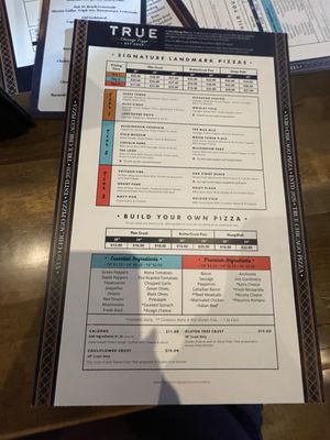 Menu photo 4 Vero Chicago Pizza Phoenix, AZ