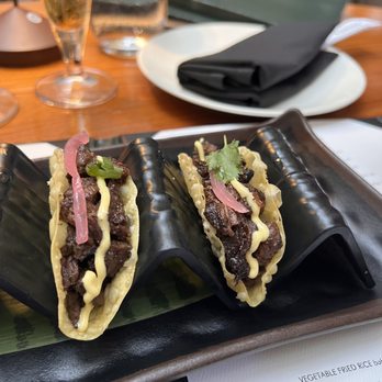 Komodo Miami - Wagyu Skirt Steak Tacos - Asian Fusion Near Me - Miami, Florida