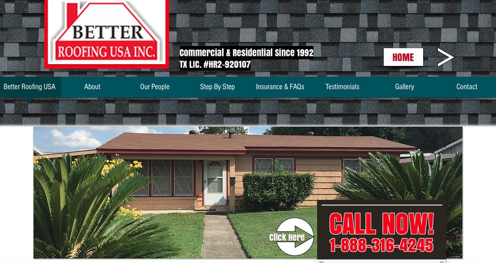 Slide of Better Roofing USA