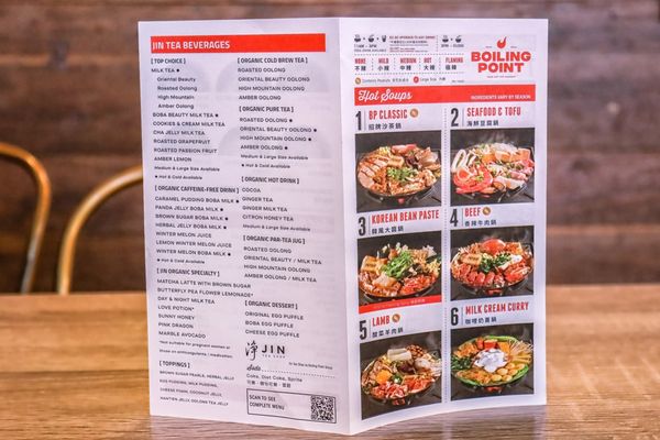 Menu photo 2 Boiling Point Pasadena, CA