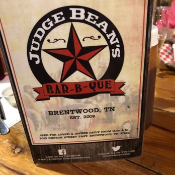 Judge Bean's BBQ - Welcome to Judge Beans - Barbeque Near Me - Brentwood, Tennessee Judge Bean's BBQ - Welcome to Judge Beans - Barbeque Near Me - Brentwood, Tennessee