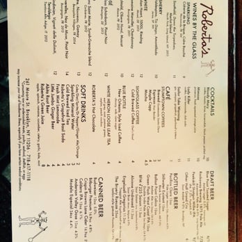Roberta's - Menu flip - Pizza Near Me - Brooklyn, New York Roberta's - Menu flip - Pizza Near Me - Brooklyn, New York