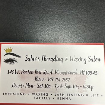 Sabu’s Threading & Waxing Salon - Eyelash Service Near Me - Mamaroneck, New York Sabu’s Threading & Waxing Salon - Eyelash Service Near Me - Mamaroneck, New York