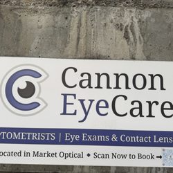Cannon EyeCare - Our sign at Pike Place Market