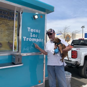 Tacos Los Trompos - Edward Disney and Odie!!!! Definitely Odie approved. - Food Trucks Near Me