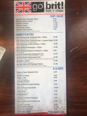 Menu photo 5 Go Brit! Lewes, DE