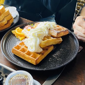 The Hideout Kitchen - Belgian waffles - New American Near Me - Lafayette, California The Hideout Kitchen - Belgian waffles - New American Near Me - Lafayette, California