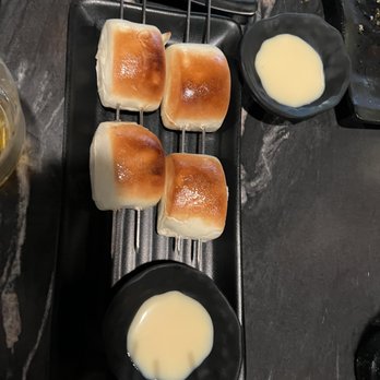 Khan Skewer Restaurant - Buns and condensed milk - Barbeque Near Me - Honolulu, Hawaii