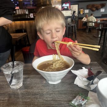 Nikka Ramen - Satisfied 5 yr old customer! - Ramen Near Me - Goleta, California
