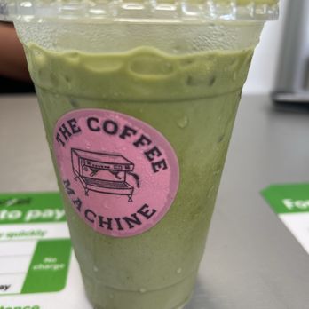 The Coffee Machine - horchata matcha with oat milk - Coffee & Tea Near Me - San Diego, California The Coffee Machine - horchata matcha with oat milk - Coffee & Tea Near Me - San Diego, California