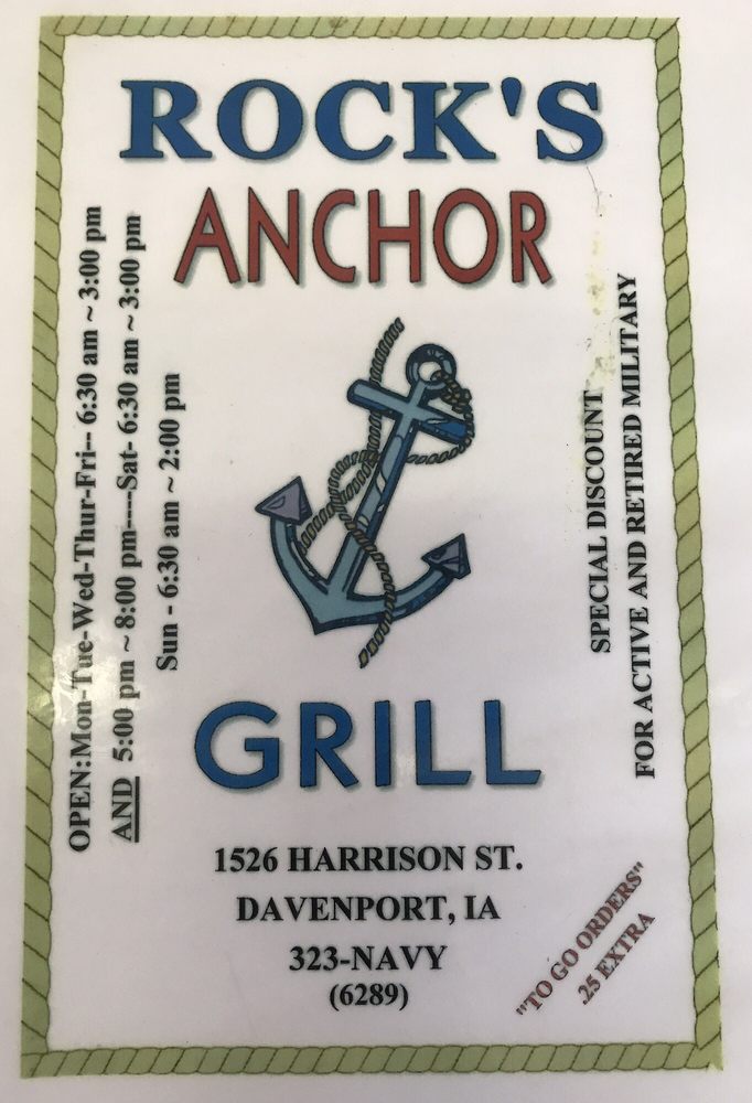ROCKS ANCHOR GRILL 10 Photos & 14 Reviews Diners 1526 N Harrison