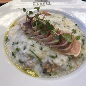 Time Out Market - seafood risotto w/ swordfish - Public Markets Near Me - Lisbon, 11 Time Out Market - seafood risotto w/ swordfish - Public Markets Near Me - Lisbon, 11