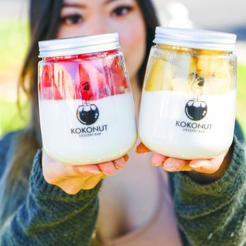 KOKONUT - Coconut Pudding w/ Watermelon, Coconut Pudding w/ Golden Kiw | ig: @irenaeats - Ice Cream & Frozen Yogurt Near Me - Costa Mesa, California KOKONUT - Coconut Pudding w/ Watermelon, Coconut Pudding w/ Golden Kiw | ig: @irenaeats - Ice Cream & Frozen Yogurt Near Me - Costa Mesa, California