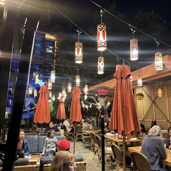 Trader Sam's Enchanted Tiki Bar - Outside patio - Tiki Bars Near Me - Anaheim, California Trader Sam's Enchanted Tiki Bar - Outside patio - Tiki Bars Near Me - Anaheim, California