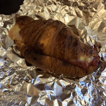 Mille-Feuille Bakery - Ham and Cheese Croissant Sandwich - Coffee & Tea Near Me - New York, New York Mille-Feuille Bakery - Ham and Cheese Croissant Sandwich - Coffee & Tea Near Me - New York, New York