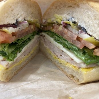 Oliver's Market - Turkey sandwich with the works on soft sourdough - Grocery Near Me - Santa Rosa, California Oliver's Market - Turkey sandwich with the works on soft sourdough - Grocery Near Me - Santa Rosa, California