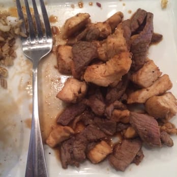 KuniSama - Small portions. Mixed the meats.... Before fully cooked. - Sushi Bars Near Me - Fresno, California KuniSama - Small portions. Mixed the meats.... Before fully cooked. - Sushi Bars Near Me - Fresno, California