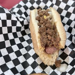 Park Road Soda Shoppe - Kannapolis - The Kahn hotdog