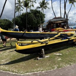 The Wa'a outrigger canoe