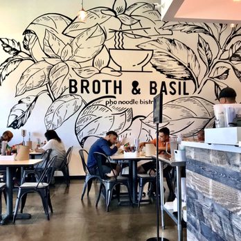 Broth & Basil - All the hip & cool strip mall bistro you need. Think you're required to take this shot... - Noodles Near Me - Pflugerville, Texas