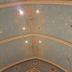 Historic St Mary's Church - Handprints ceiling