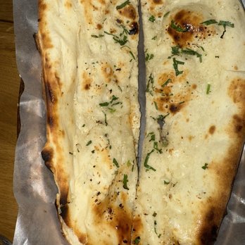 Bombay Kitchen + Bar - Garlic naan - Indian Near Me - Vancouver, British Columbia Bombay Kitchen + Bar - Garlic naan - Indian Near Me - Vancouver, British Columbia