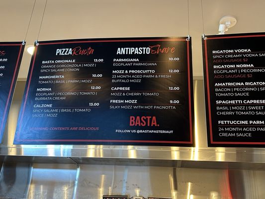 Menu photo 5 BASTA Pasteria Murray, UT