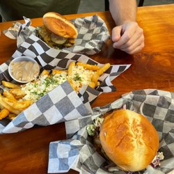 South G Kitchen - Garlic fries and burgers