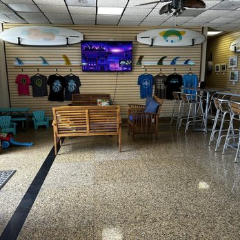 The Wicked Pineapple - the inside of a surf shop - Acai Bowls Near Me - Satellite Beach, Florida The Wicked Pineapple - the inside of a surf shop - Acai Bowls Near Me - Satellite Beach, Florida