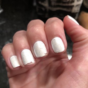 Nailtastic Studio - Photo taken not even 24 hours after getting my manicure. - Waxing Near Me - Chicago, Illinois