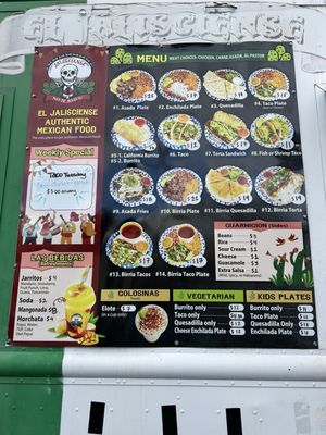 Menu photo 5 El Jalisciense Kapolei, HI Menu photo 5 El Jalisciense Kapolei, HI