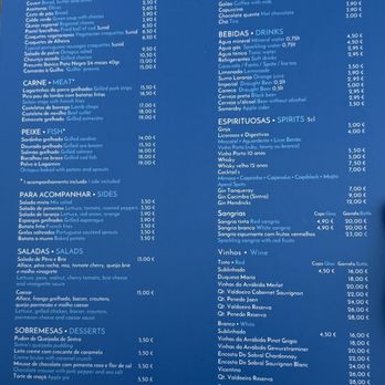 Cantinho da Vila - Menu - Tabernas Near Me - Sintra, 11 Cantinho da Vila - Menu - Tabernas Near Me - Sintra, 11