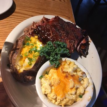 Bobby Q - Mesa - Baked potato ribs and sausage mac m cheese - New American Near Me - Mesa, Arizona