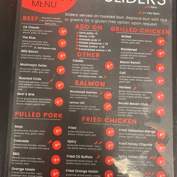 The Corner Kitchen - Menu - Burgers Near Me - Concord, California