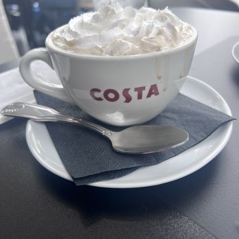 Costa Coffee - Atlanta - a cup of coffee with whipped cream - Coffee & Tea Near Me - Atlanta, Georgia Costa Coffee - Atlanta - a cup of coffee with whipped cream - Coffee & Tea Near Me - Atlanta, Georgia