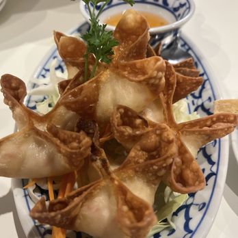 Thai Place - My wife loves the cream cheese crab wonton. - Thai Near Me - Vallejo, California Thai Place - My wife loves the cream cheese crab wonton. - Thai Near Me - Vallejo, California