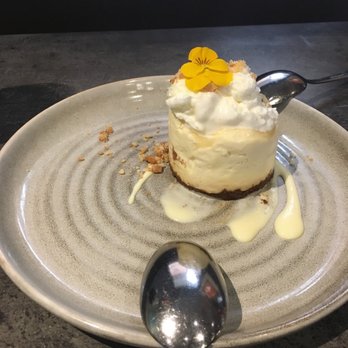 Goen Dining + Bar - Lemon yuzu cheesecake - Pan Asian Near Me - Kailua, Hawaii Goen Dining + Bar - Lemon yuzu cheesecake - Pan Asian Near Me - Kailua, Hawaii