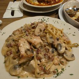 Lasagna, stuffed mushrooms and linguine carbonara Lasagna, stuffed mushrooms and linguine carbonara