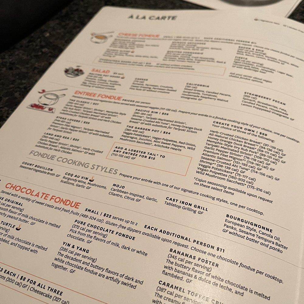 The Melting Pot - Menu - Fondue Near Me - Orlando, Florida The Melting Pot - Menu - Fondue Near Me - Orlando, Florida