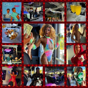 Chill Bar - Photo 1: Montage of images from Chill Bar - Gay Bars Near Me - Palm Springs, California