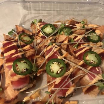 Wok n Fire - Tuna crisp.....so good..my new favorite - Asian Fusion Near Me - Burr Ridge, Illinois Wok n Fire - Tuna crisp.....so good..my new favorite - Asian Fusion Near Me - Burr Ridge, Illinois