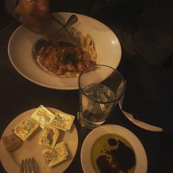 Olazzo - Chicken Fettucini Alfredo with Chicken Milanese - Italian Near Me - Bethesda, Maryland